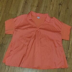 Chico's Orange Blouse